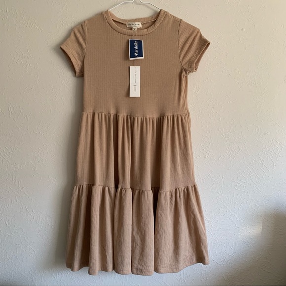 See You Monday Dresses & Skirts - COPY - NWT See You Monday Tan Babydoll Dress